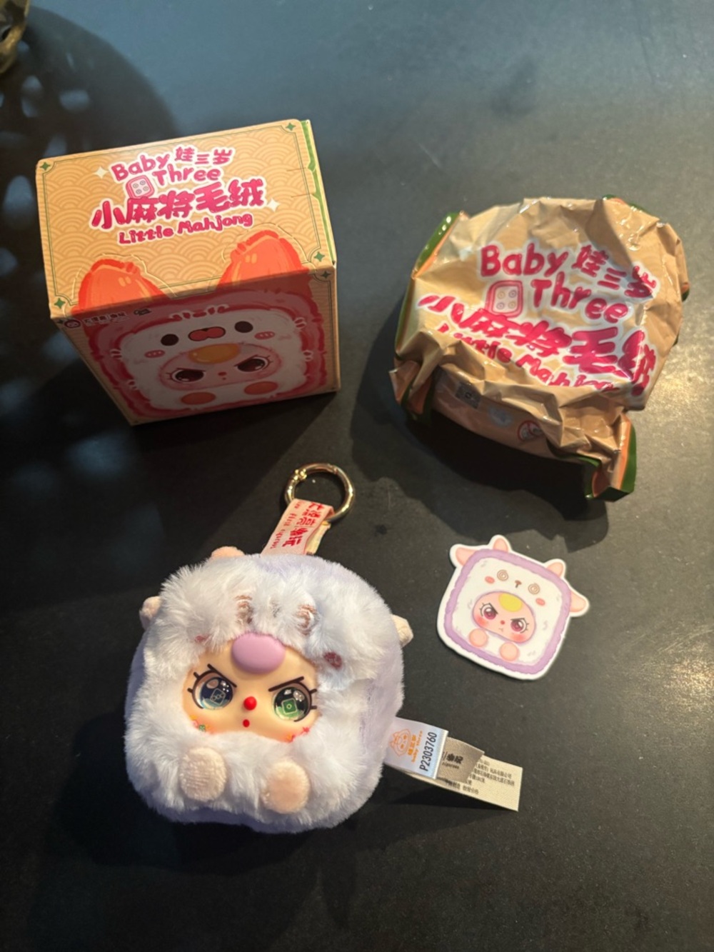 Baby Three Little Mahjong Lilac Scented Character